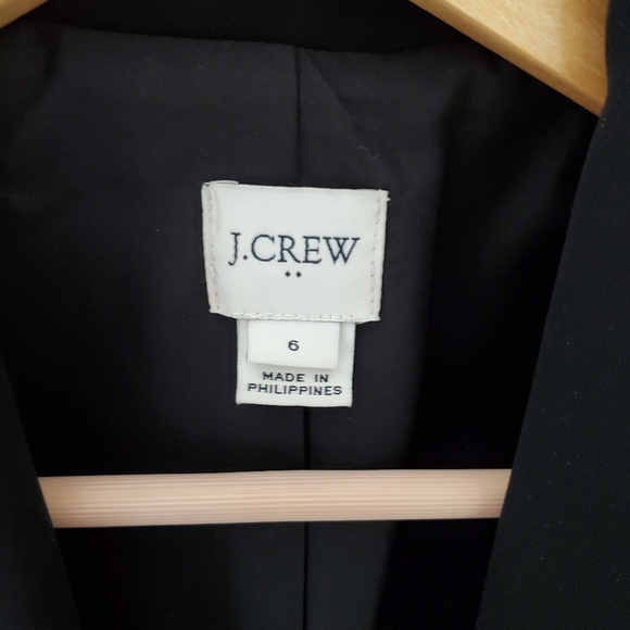 NWOT J. Crew Black Blazer - Picture 2 of 8